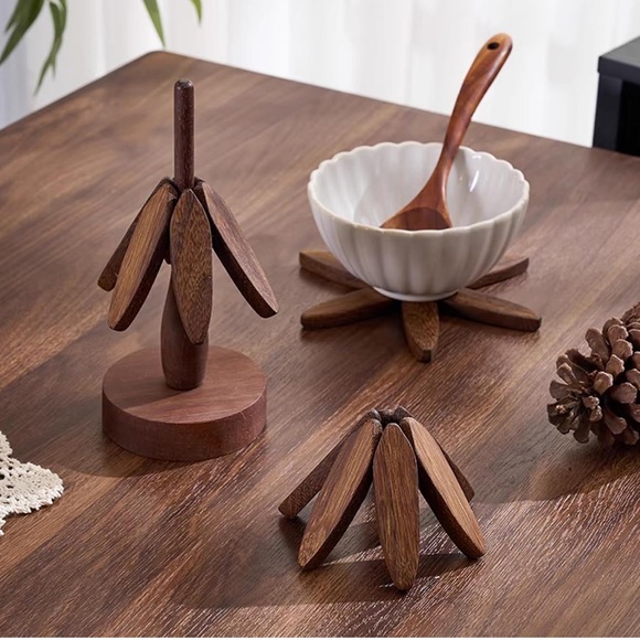 Wooden Trivets Set - Picture 2 of 8